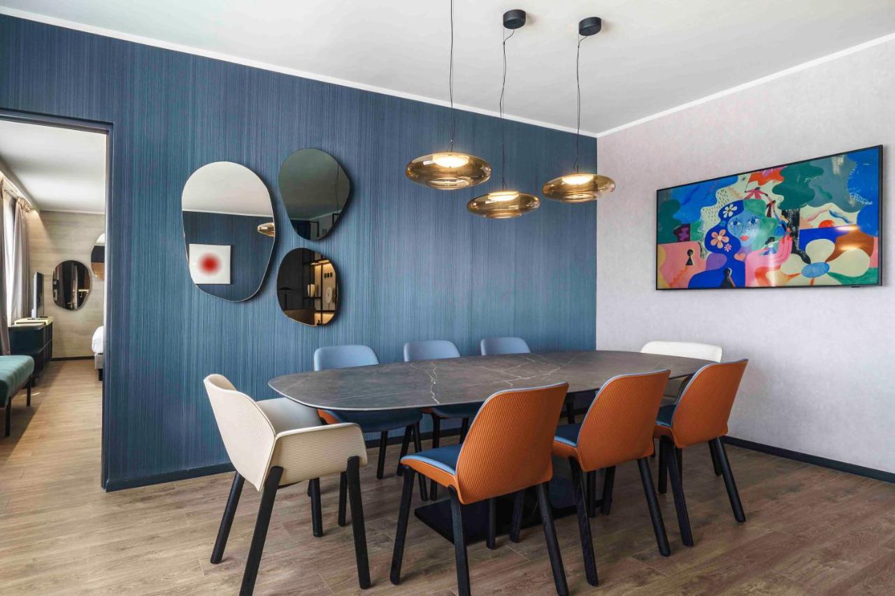 Готель Pullman Santiago El Bosque Екстер'єр фото Dining room